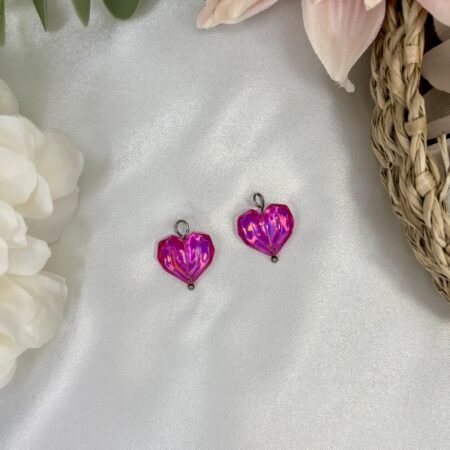 Lisäosa, Valentine, hopea-pinkki 2 kpl